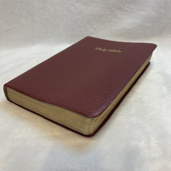 Holy Bible King James Dictionary Concordance Holman Red Letter Version Burgundy - Picture 5 of 12